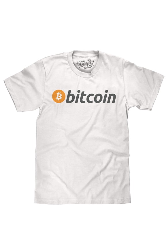 Men's Bitcoin Cryptocurrency Logo Shirt (M)