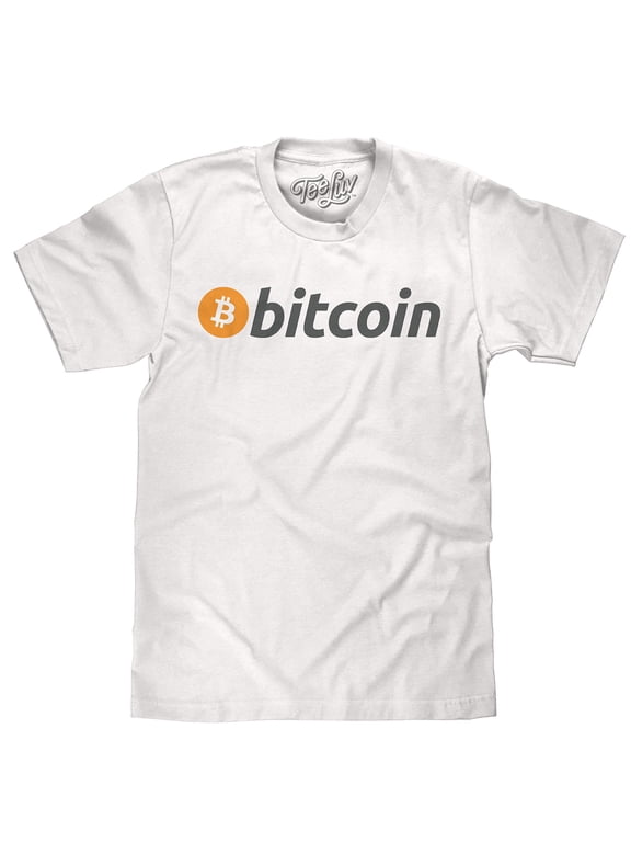 Men's Bitcoin Cryptocurrency Logo Shirt (S)