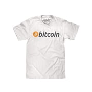 Tee Luv Mens Bitcoin Cryptocurrency Logo Shirt XXL