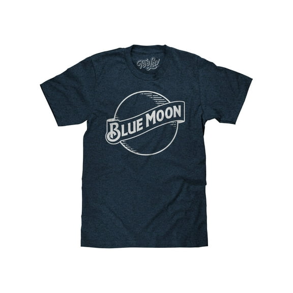 Tee Luv Blue Moon Beer Logo Shirt (Men's) (M)
