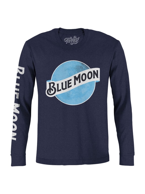 Men's Blue Moon Long Sleeve Beer Shirt (L)