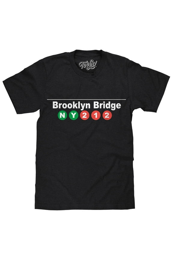 Men's Brooklyn Bridge NY 212 T-Shirt (L)