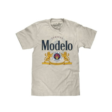 Tee Luv Cerveza Modelo Beer Mexican Brewery Logo Shirt (Men's) (M)