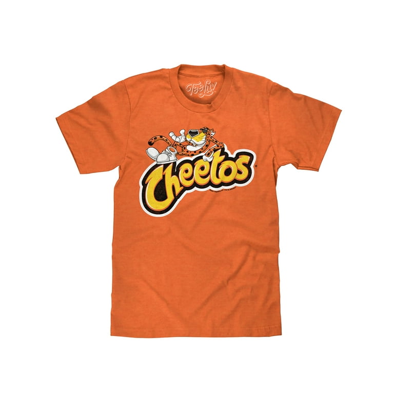 Tee Luv Men\'s Cheetos Snack Logo Shirt (L)