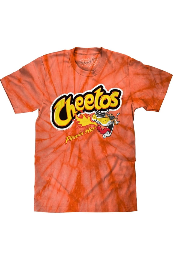Chester Cheetah Flamin' Hot Cheetos Tie Dye T-Shirt (Men's) (XXL)