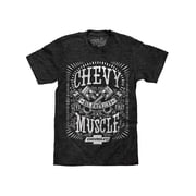 Tee Luv Chevy All American Muscle Chevrolet Car Piston Graphic T-Shirt Mens S