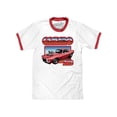 thumbnail image 1 of Tee Luv Men's Chevrolet Camaro Z28 Ringer Tee Shirt (XL), 1 of 3