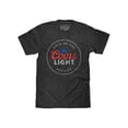 thumbnail image 1 of Tee Luv Cold As The Rockies Coors Light Beer Charcoal Gray Shirt (Men's) (L), 1 of 8