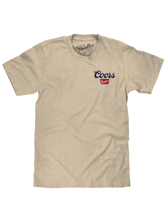 Men's Coors Banquet Beer Embroidered Logo Shirt (M)