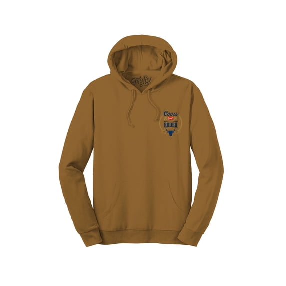 Tee Luv Men's Coors Banquet Rodeo Beer Logo Hoodie (XXL)