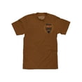 thumbnail image 1 of Tee Luv Coors Banquet Rodeo Bull Double Sided Beer Logo Brown Sugar Shirt (Men's) (L), 1 of 7