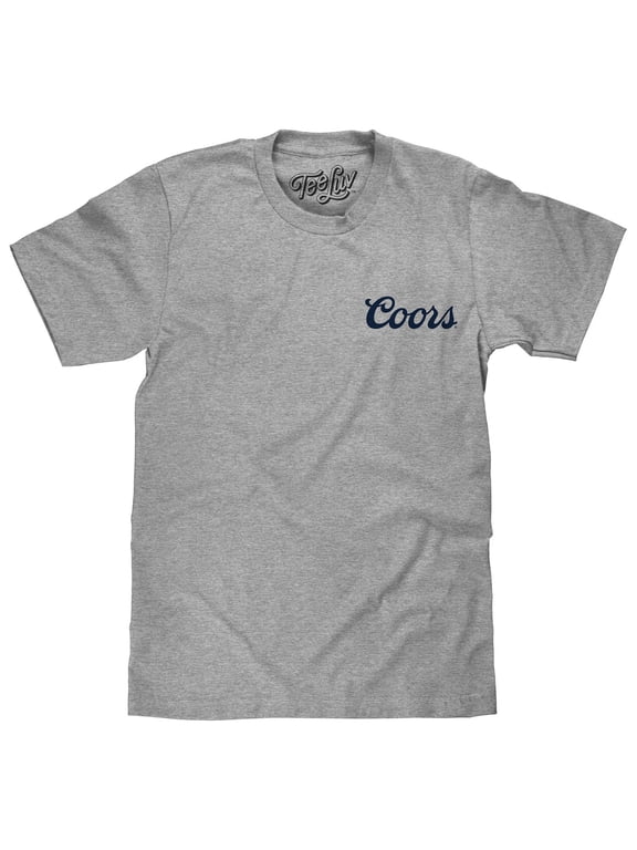 Coors Banquet Since 1873 Double Sided Beer Brand T-Shirt (Men's) (L)