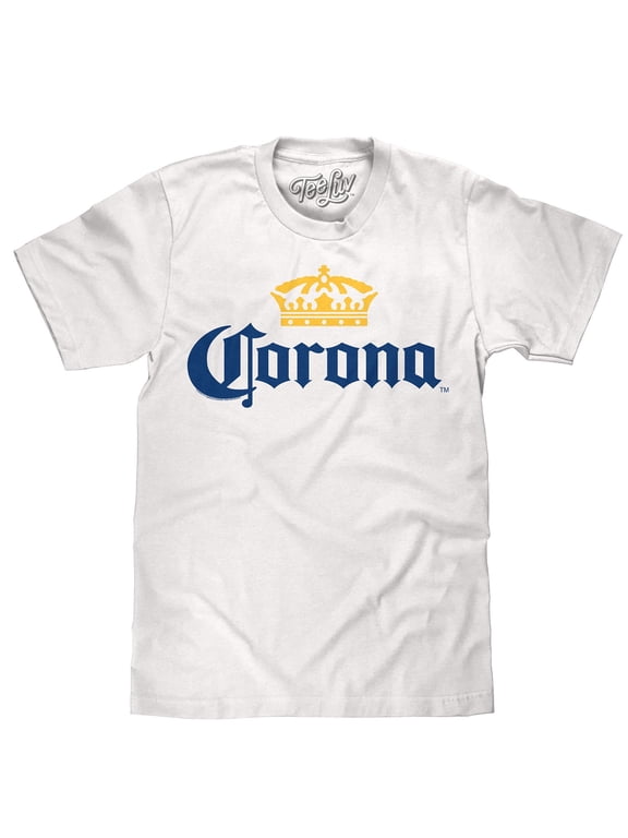 Men's Corona Beer Crown Logo T-Shirt (L)
