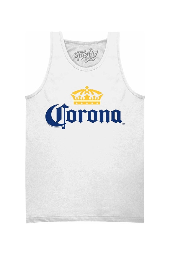 Men's Corona Beer Crown Logo Tank Top (XL)