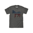 thumbnail image 1 of Tee Luv Men's Democrat Donkey Mascot T-Shirt (XXL), 1 of 6