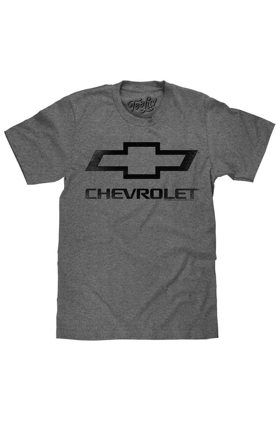 Chevrolet Bowtie Distressed Car Logo T-Shirt (Men's) (L)