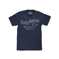 thumbnail image 1 of Tee Luv Men's Distressed Ford Motor Company Detroit Michigan T-Shirt (L), 1 of 3