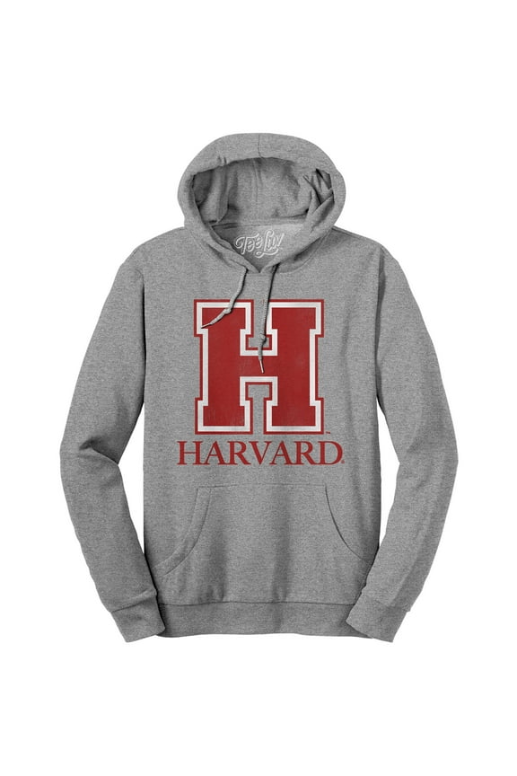 Men's Distressed Harvard University Hoodie (XXL)