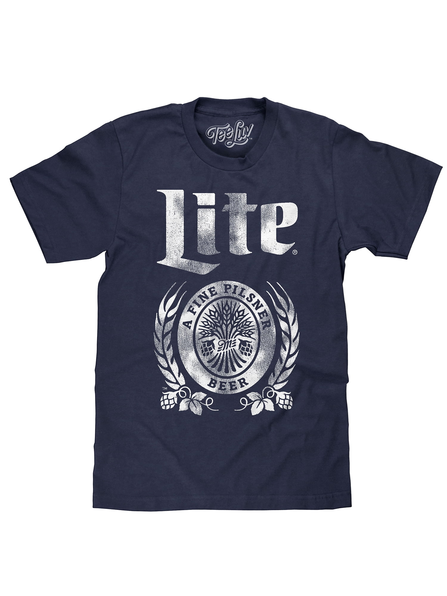 T-shirt Miller Lite Beer - Taille XL Homme - Fruit Of The Loom - Occasion Très Bon état