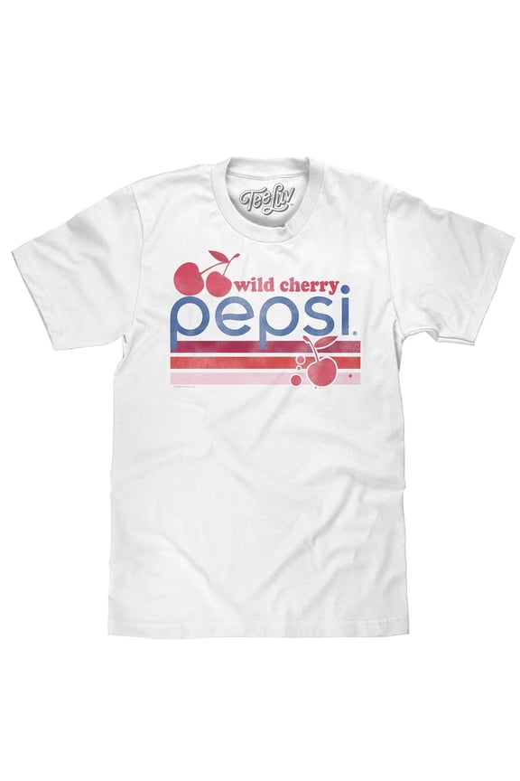 Men's Distressed Pepsi Wild Cherry Shirt (3XL)