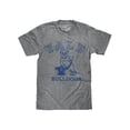 thumbnail image 1 of Tee Luv Distressed Yale University Handsome Dan Bulldog College Mascot Shirt (Men's) (L), 1 of 7