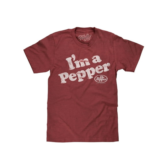 Tee Luv Dr Pepper I'm A Pepper Soda Graphic T-Shirt (Men's) (XXL)