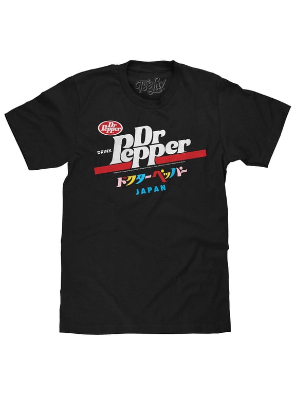 Men's Drink Dr Pepper Japan Soda Logo Shirt (L)