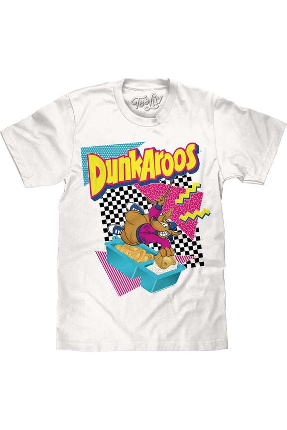 Men's Dunkaroos Cartoon Kangaroo T-Shirt (L)