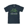 thumbnail image 1 of Tee Luv Men's Faded 38 Miles Per Burrito Cycling Graphic Shirt (S), 1 of 6