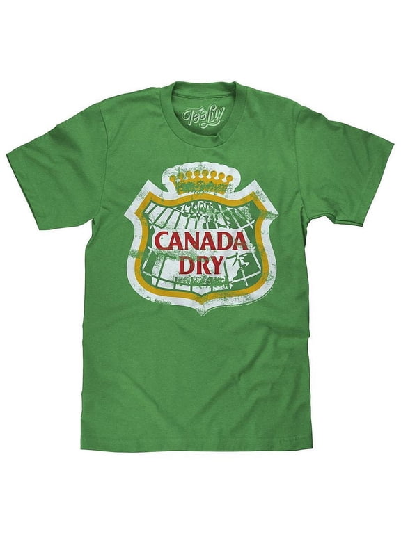 Men's Faded Canada Dry Ginger Ale Soda Shirt (XXL)