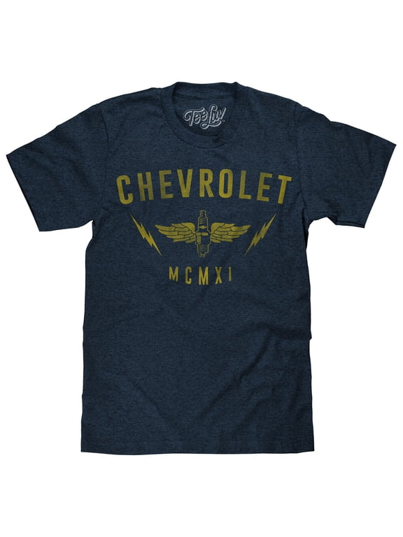Men's Faded Chevrolet MCMXI Graphic T-Shirt (L)