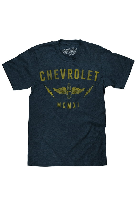 Men's Faded Chevrolet MCMXI Graphic T-Shirt (L)