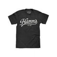 thumbnail image 1 of Tee Luv Men's Faded Hamm's Beer Est 1865 Logo Shirt (XXL), 1 of 7