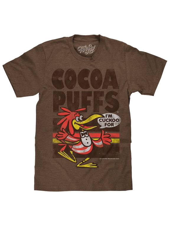 Men's Faded I'm Cuckoo for Cocoa Puffs Cereal Shirt (M)
