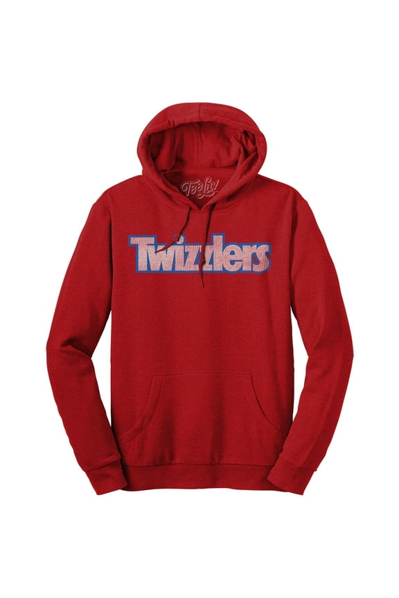 Men's Faded Twizzlers Candy Logo Hoodie (XL)