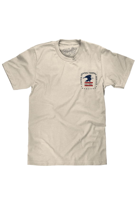 Men's Faded United States Postal Service Eagle Shirt (M)