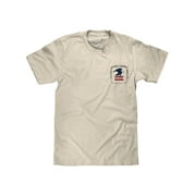 Tee Luv Men's Faded United States Postal Service Eagle Shirt (XL)