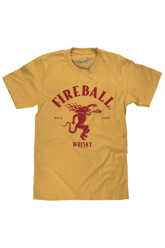 Fireball Whisky Dragon Logo Shirt (Men's) (M)