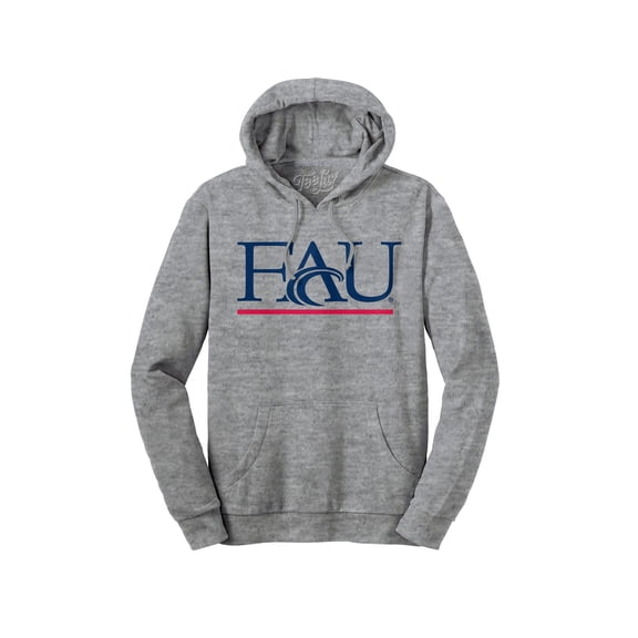 Tee Luv Men's Florida Atlantic University Logo Hoodie (L)