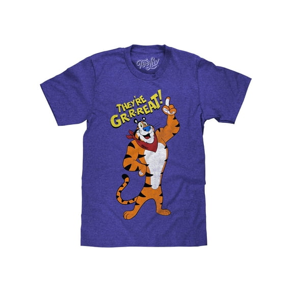 Tee Luv Men's Frosted Flakes Cereal Tony The Tiger T-Shirt (3XL)
