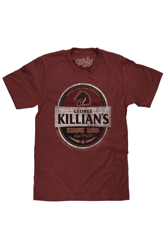 Men's George Killian's Irish Red Premium Beer Logo T-Shirt (XL)