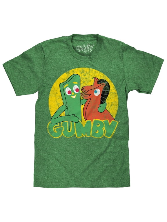 Gumby and Pokey Vintage Cartoon T-Shirt (Men's) (M)