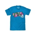 thumbnail image 1 of Tee Luv Men's Hawaiian Punch Floral Logo Shirt (XL), 1 of 4