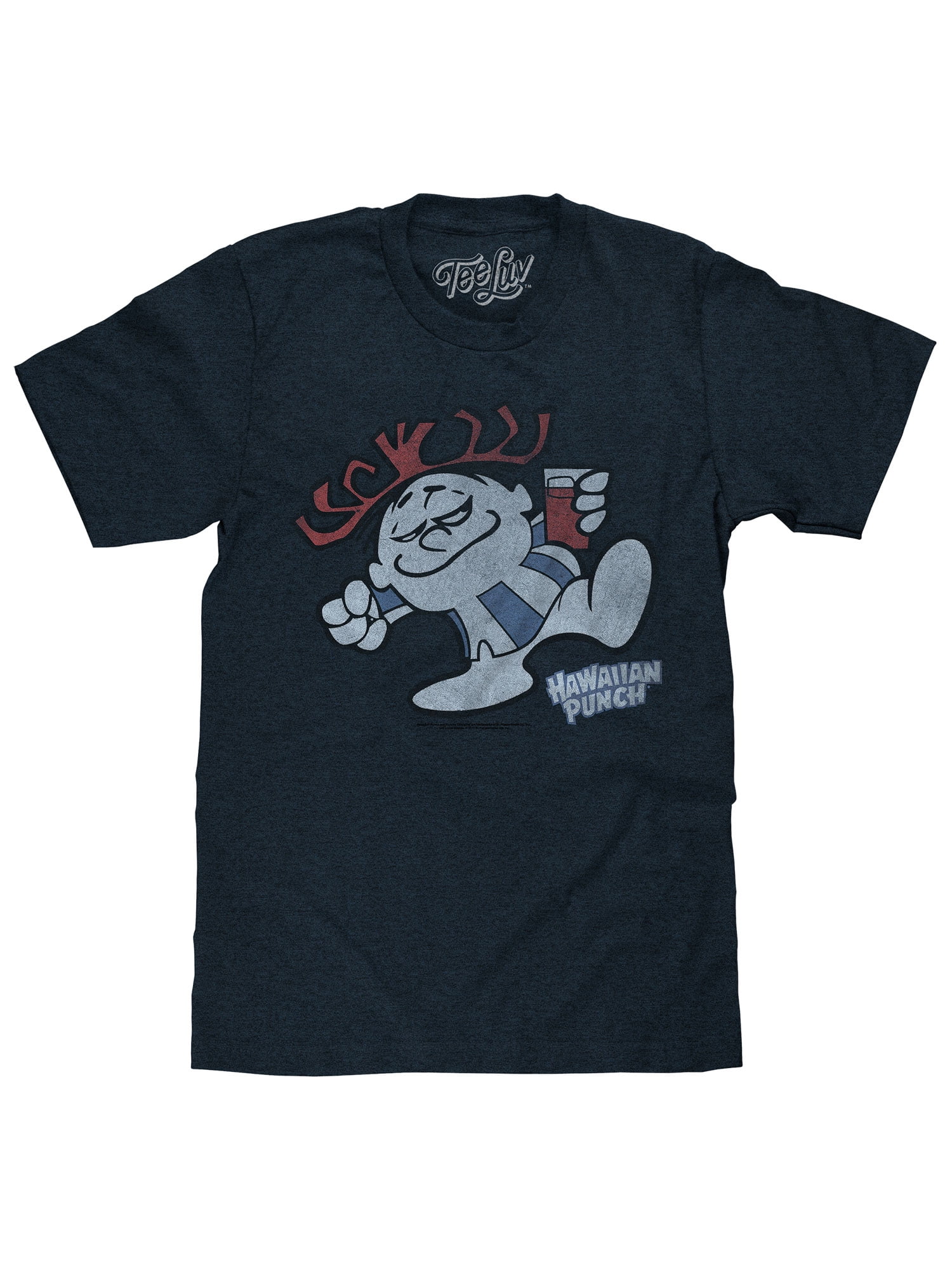 Tee Luv Men's Hawaiian Punch Mascot Graphic T-Shirt (L) - Walmart.com