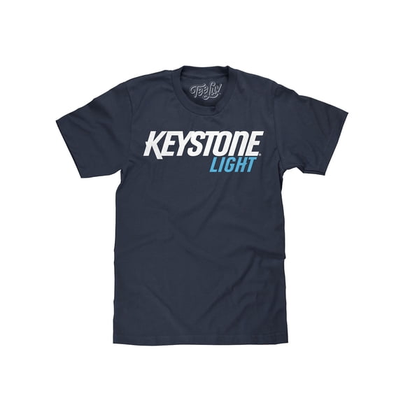 Tee Luv Keystone Light Beer Logo T-Shirt (Men's) (XL)