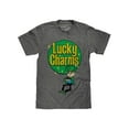 thumbnail image 1 of Tee Luv Lucky Charms Cereal Lucky The Leprechaun Cartoon Mascot Graphic T-Shirt (Men's) (L), 1 of 6