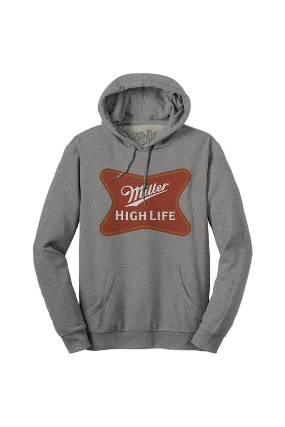 Men's Miller High Life Beer Brand Logo Hoodie (XXL)