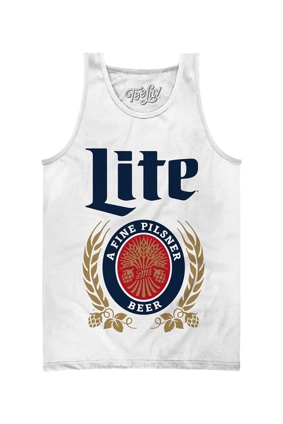 Men's Miller Lite Beer Logo Tank Top (S)