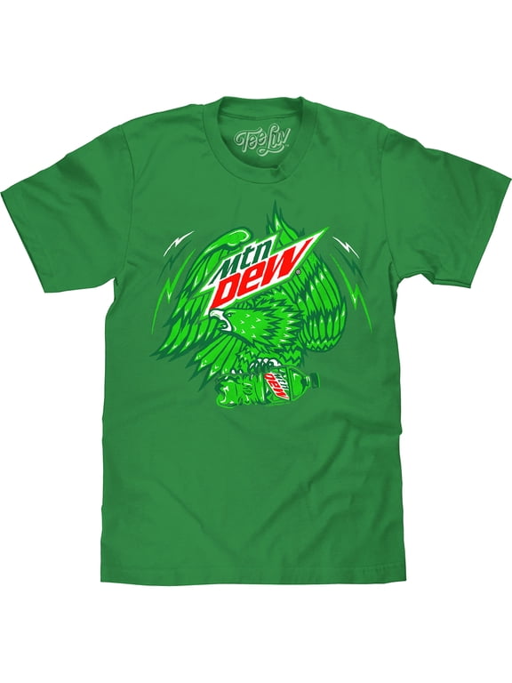 Men's Mtn Dew Soda Eagle Graphic T-Shirt (3XL)