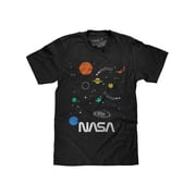 Tee Luv NASA Planets and Stars Space T-Shirt Mens M